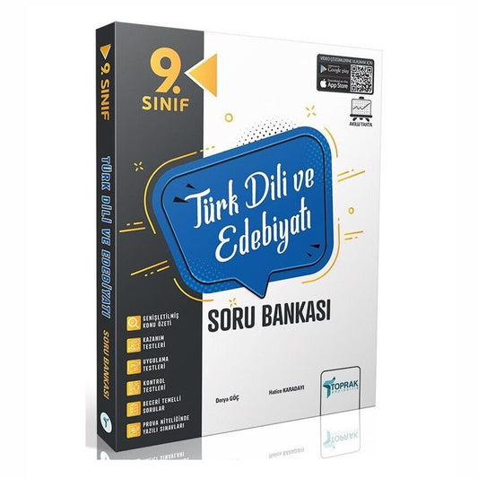 Toprak Yayınları 9. Sınıf Türk Dili ve Edebiyatı Soru Bankası