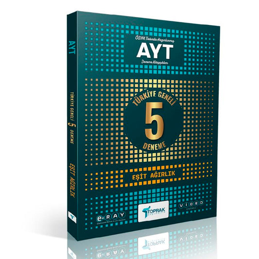 Toprak Yayınları AYT 5 Lİ Paket Deneme Eşit Ağırlık