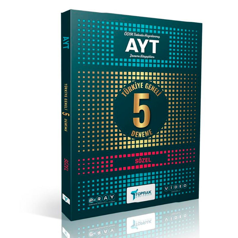 Toprak Yayınları AYT 5 Lİ Paket Deneme Sözel