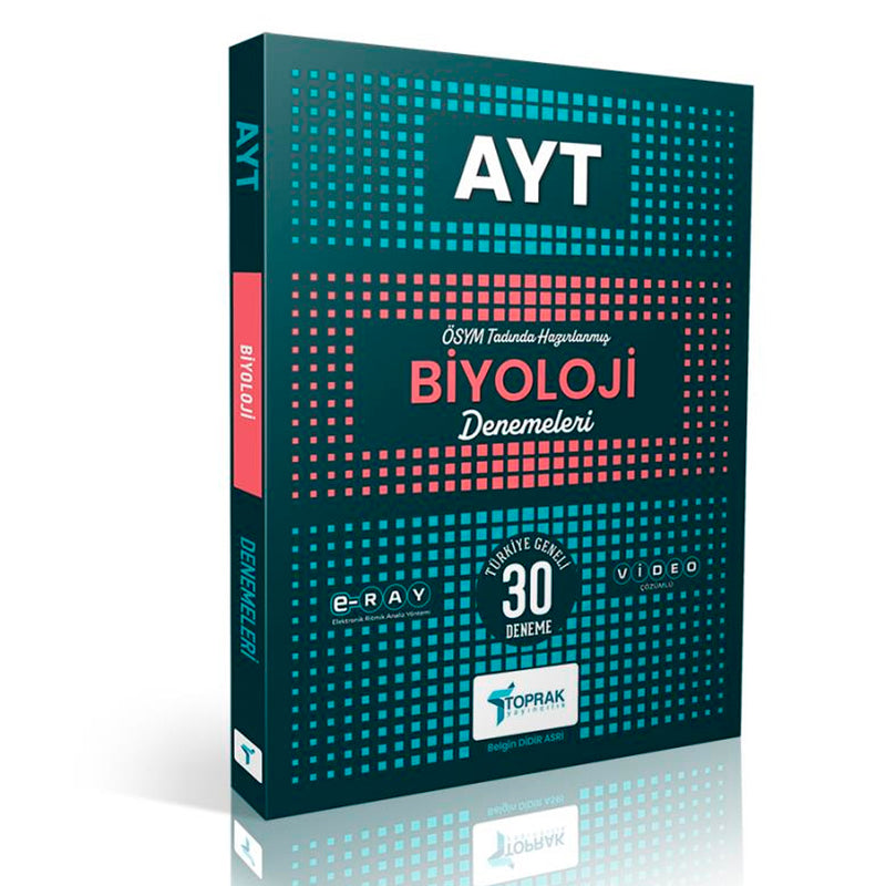 Toprak Yayınları AYT Biyoloji Deneme Kitabı