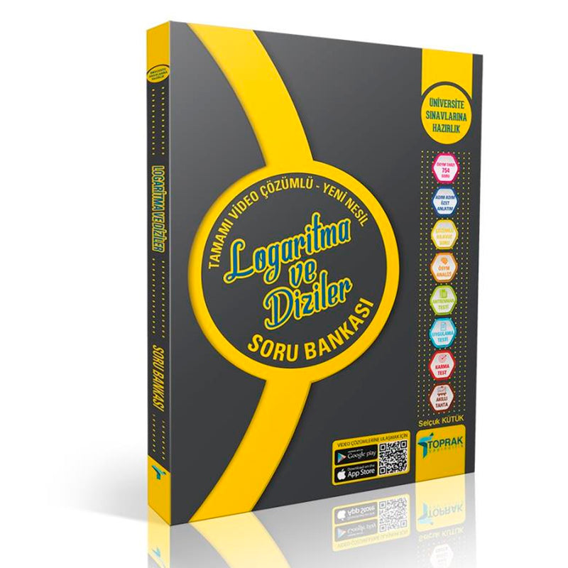 Toprak Yayınları TYT AYT Logaritma ve Diziler Soru Bankası