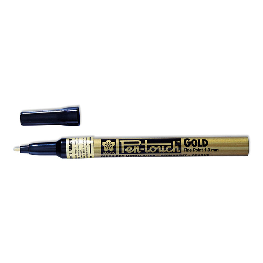Touch Fine Pen 1.0 mm Altın Marker Kalem - Sanatsal Çizim, Kaligrafi ve Dekorasyon Kalemi