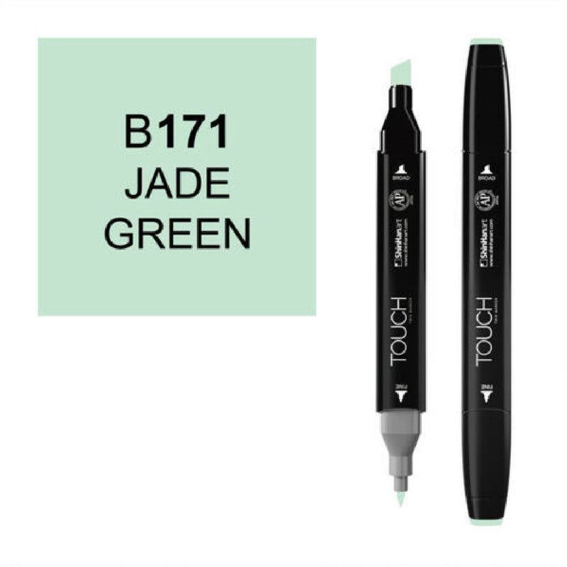 Touch Twin B171 Yeşim Yeşili Marker - Sanat, Çizim ve Tasarım Markeri