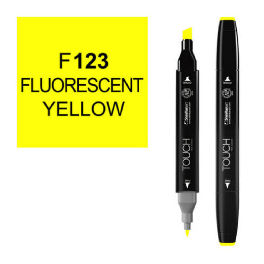 Touch Twin Floresan Sarı Marker Kalem - Sanatsal Çizim ve Grafik Markeri
