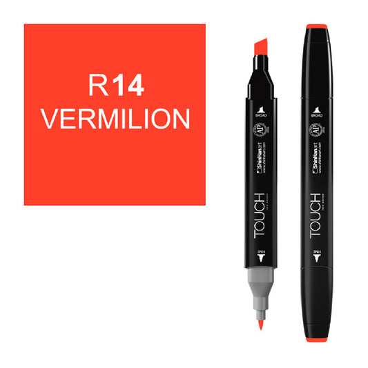 Touch Twin R14 Vermilyon Marker Kalem - Sanat, Çizim ve Tasarım Markerı