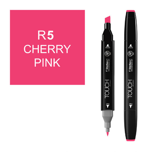 Touch Twin R5 Kiraz Pembesi Marker - Sanatsal Çizim ve Tasarım Kalemi