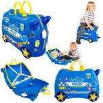 Trunki 46x31x21,5 Polis Arabası Percy Çocuk Bavulu Tr000323
