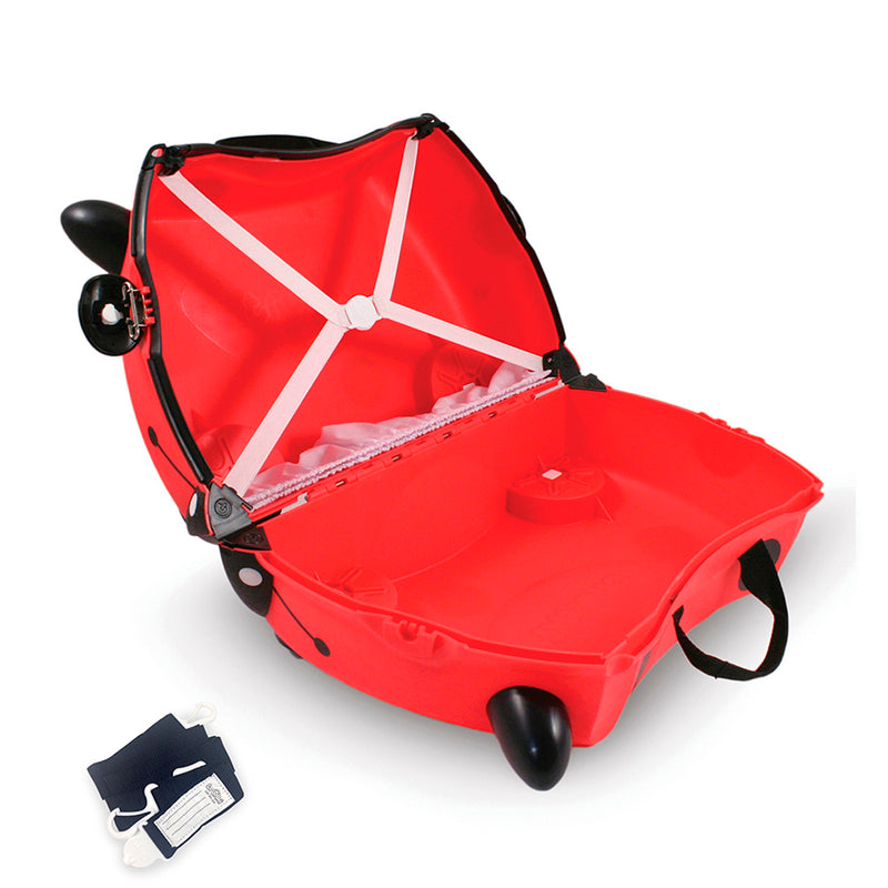 Trunki 46x31x21,5 Uğurböceği Harley Çocuk Bavulu TR00092