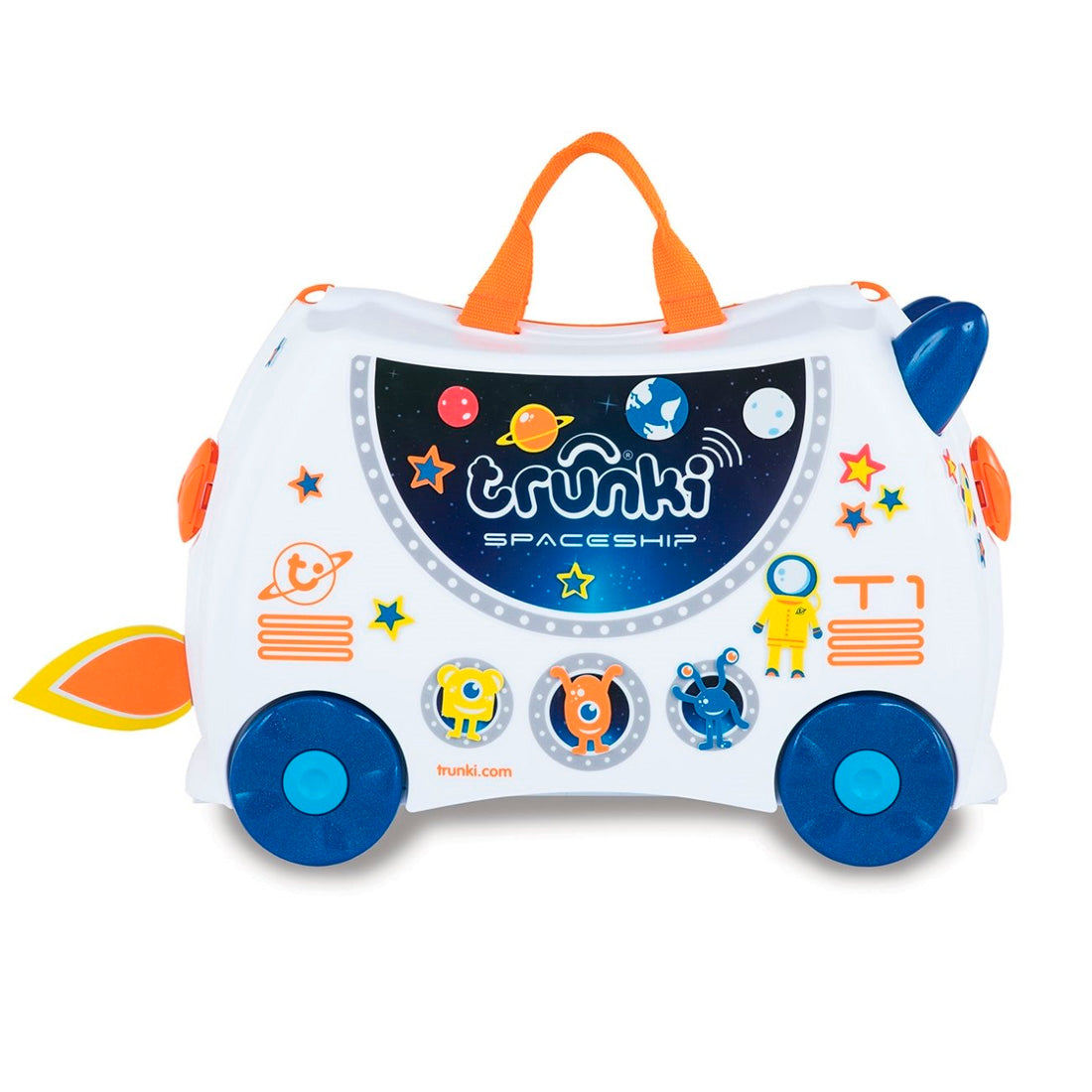 Trunki 46x31x21,5 Uzay Gemisi Skye Çocuk Bavulu Tr000311