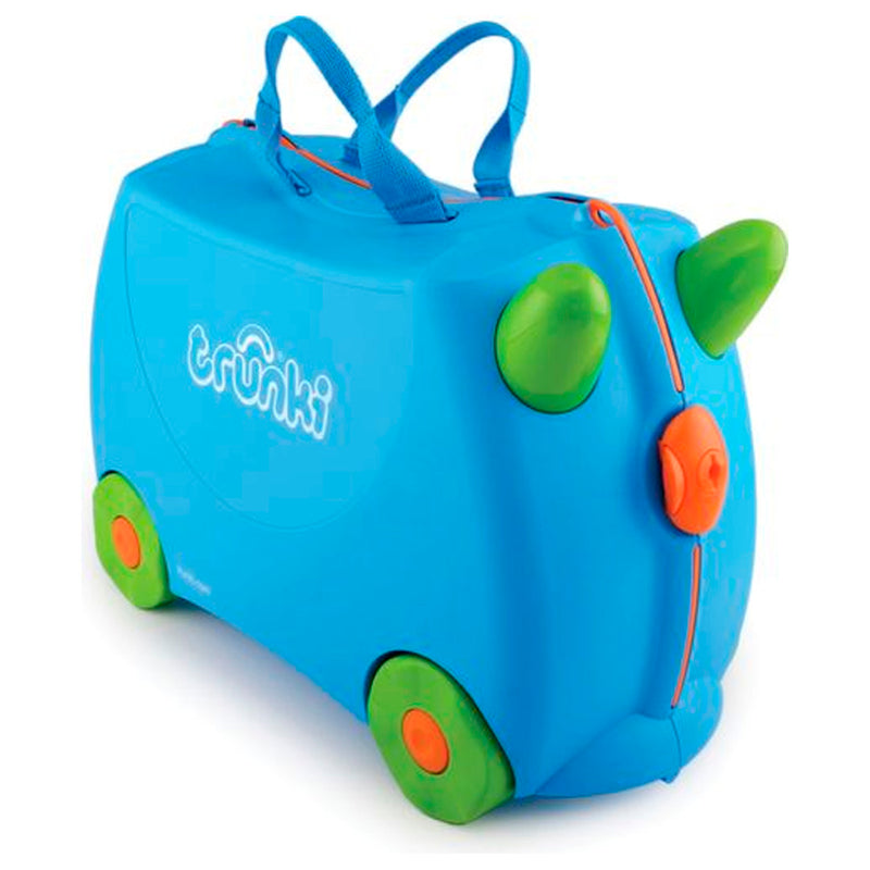 Trunki Terrance Mavi Unisex Çocuk Bavulu