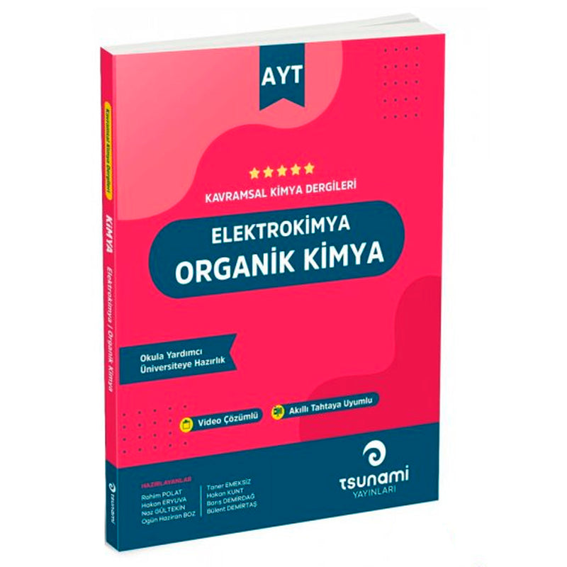 Tsunami Yayınları AYT Elektrokimya Organik Kimya