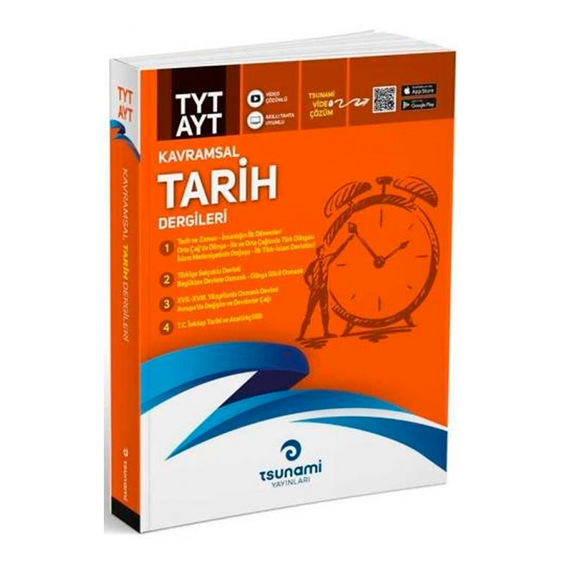 Tsunami Yayınları TYT-AYT Kavramsal Tarih Dergileri 4 Fasikül