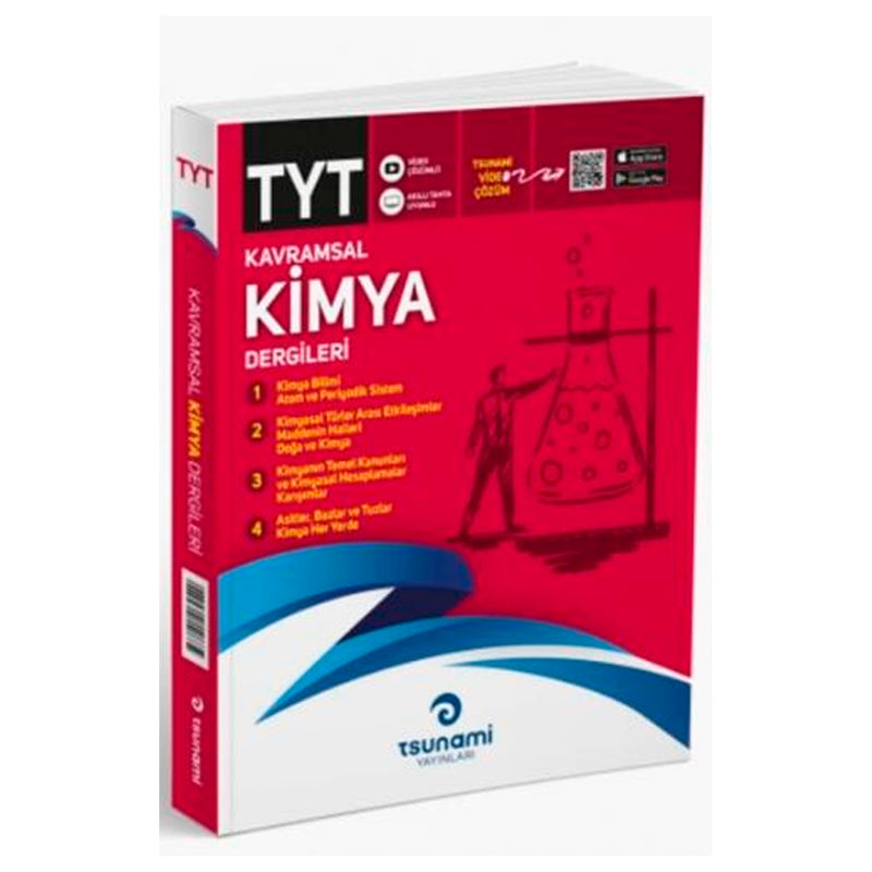 Tsunami Yayınları TYT Kavramsal Kimya Dergileri 4 Fasikül