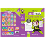 Tudem Eğitim Yayınları Blok Test 25 Parça 1. Sınıf Yeni Nesil Okuma Yazma Seti