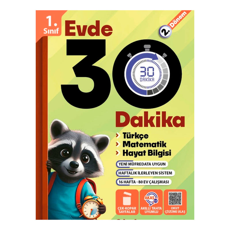 Tudem Yayınları 1. Sınıf 2. Dönem Evde 30 Dakika