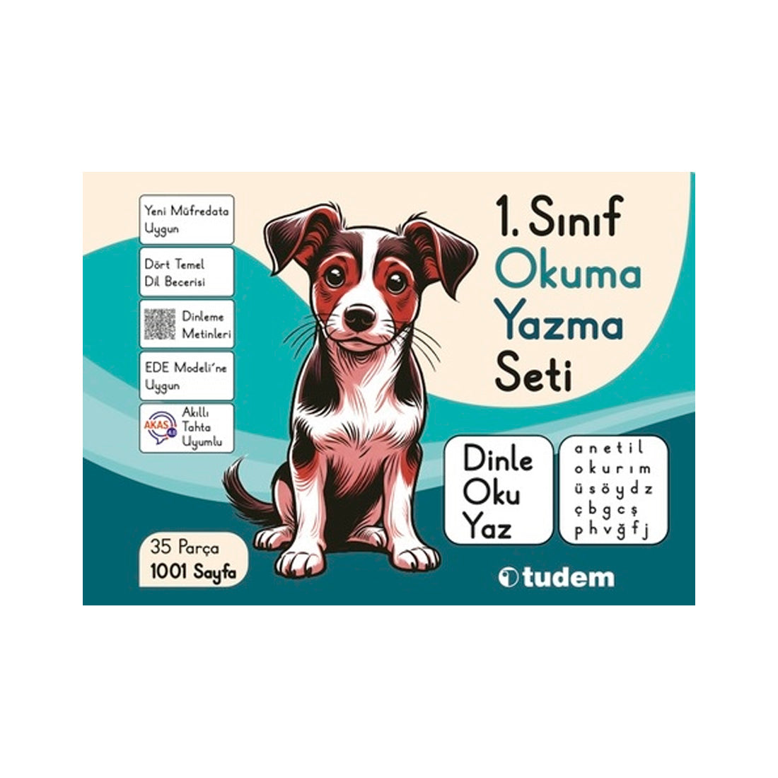 Tudem Yayınları 1. Sınıf Okuma Yazma Kutulu Set