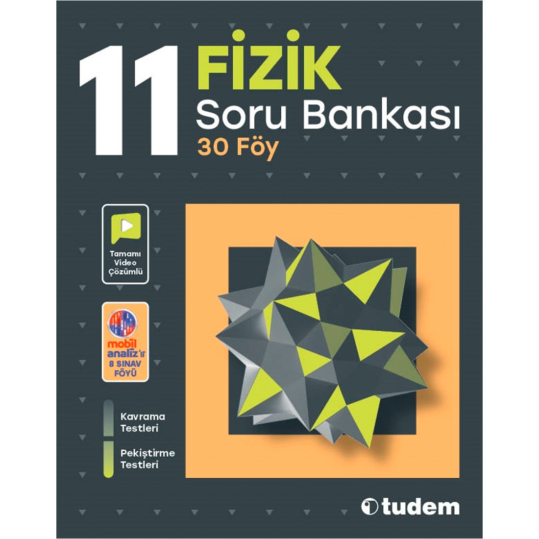 Tudem Yayınları 11. Sınıf 30 Föy Fizik Soru Bankası
