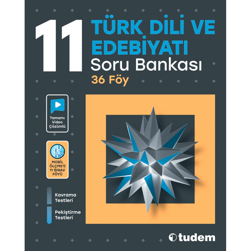 Tudem Yayınları 11. Sınıf Türk Dili ve Edebiyatı Soru Bankası