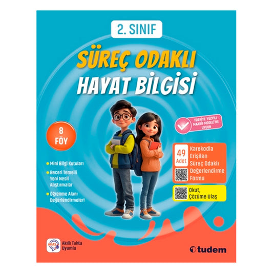 Tudem Yayınları 2. Sınıf Hayat Bilgisi Süreç Odaklı
