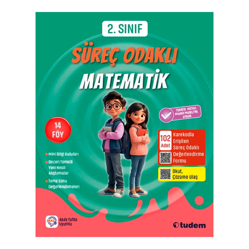 Tudem Yayınları 2. Sınıf Matematik Süreç Odaklı