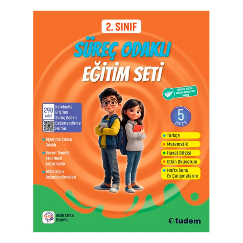 Tudem Yayınları 2. Sınıf Süreç Odaklı Eğitim Seti
