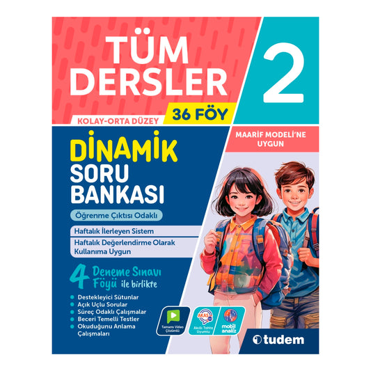 Tudem Yayınları 2. Sınıf Tüm Dersler Dinamik Soru Bankası