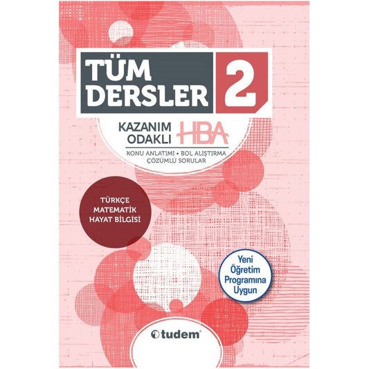 Tudem Yayınları 2. Sınıf Tüm Dersler Kazanım Odaklı HBA