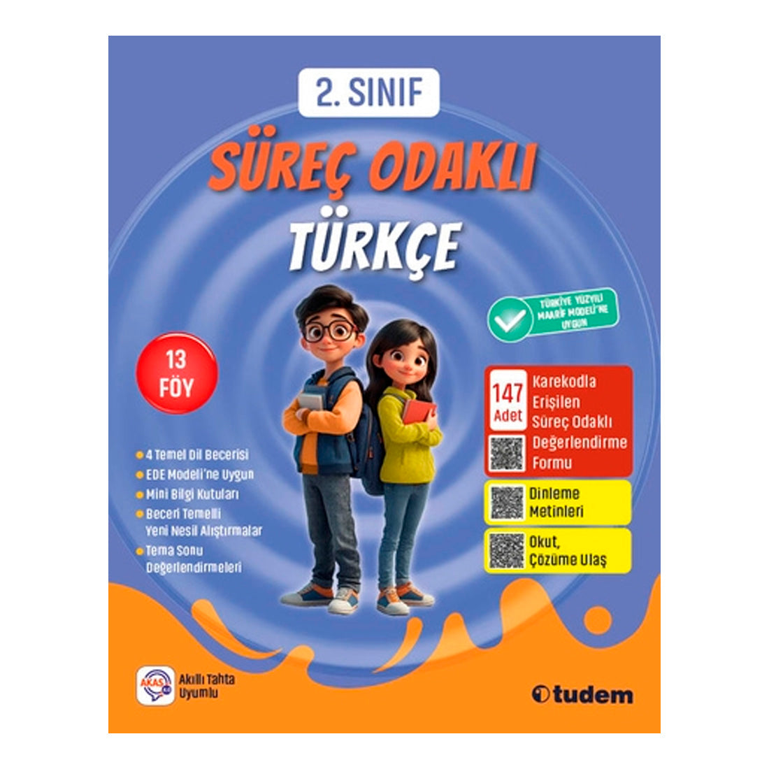 Tudem Yayınları 2. Sınıf Türkçe Süreç Odaklı
