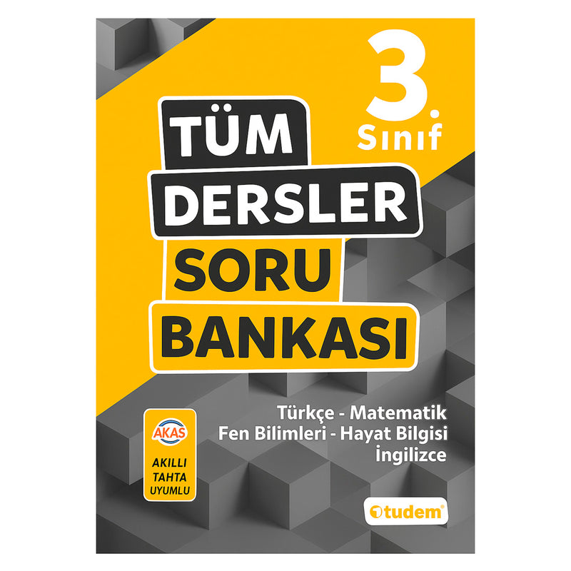 Tudem Yayınları 3. Sınıf Tüm Dersler Soru Bankası