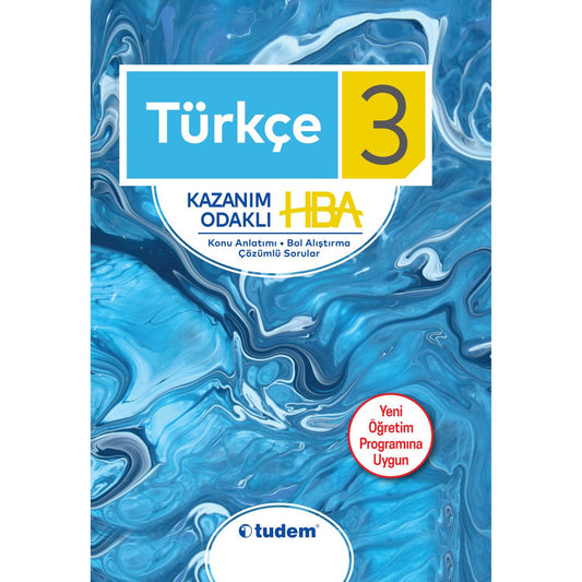 Tudem Yayınları 3. Sınıf Türkçe Kazanım Odaklı HBA