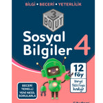 Tudem Yayınları 4. Sınıf Sosyal Bilgiler 3 Boyut Yeni Nesil Sorularla