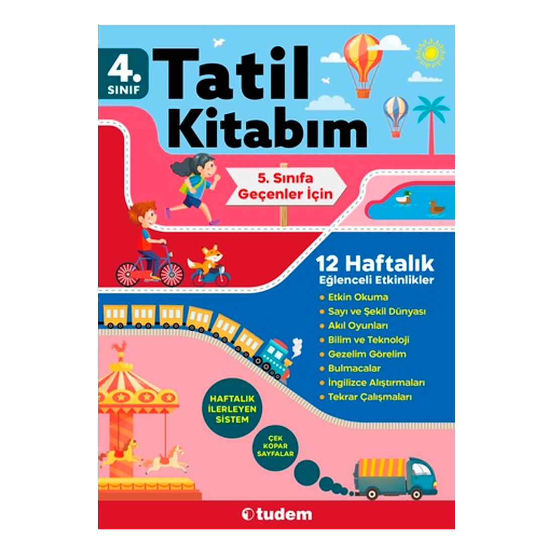 Tudem Yayınları 4. Sınıf Tatil Kitabı 4. Sınıftan 5. sınıfa Geçenler için