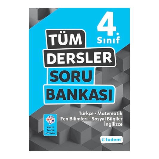 Tudem Yayınları 4. Sınıf Tüm Dersler Soru Bankası