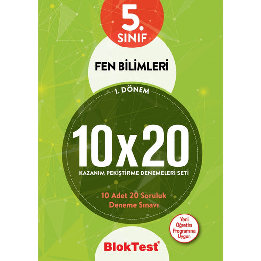 Tudem Yayınları 5.Sınıf 1.Dönem Fen Bilimleri 10x20 Kazanım Pekiştirme Denemeleri Seti