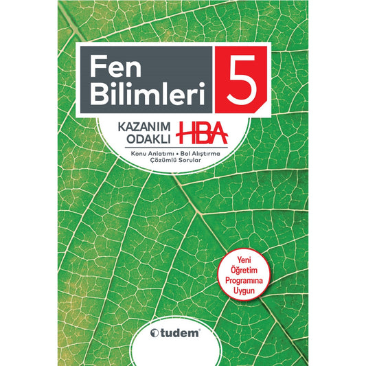 Tudem Yayınları 5. Sınıf Fen Bilimleri Kazanım Odaklı HBA