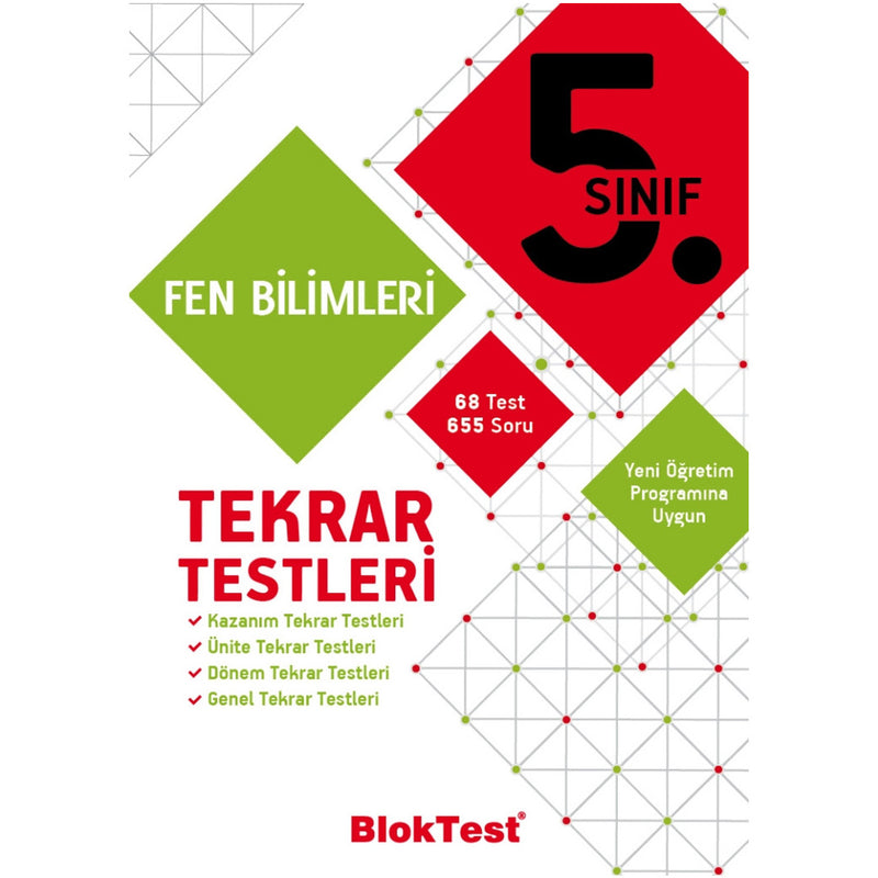 Tudem Yayınları 5. Sınıf Fen Bilimleri Tekrar Testleri