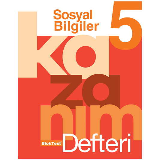 Tudem Yayınları 5.Sınıf Sosyal Bilgiler Kazanım Defteri