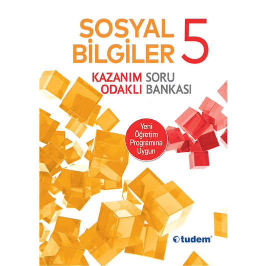 Tudem Yayınları 5. Sınıf Sosyal Bilgiler Kazanım Odaklı Soru Bankası