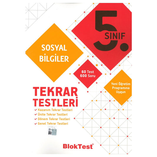 Tudem Yayınları 5. Sınıf Sosyal Bilgiler Tekrar Testleri