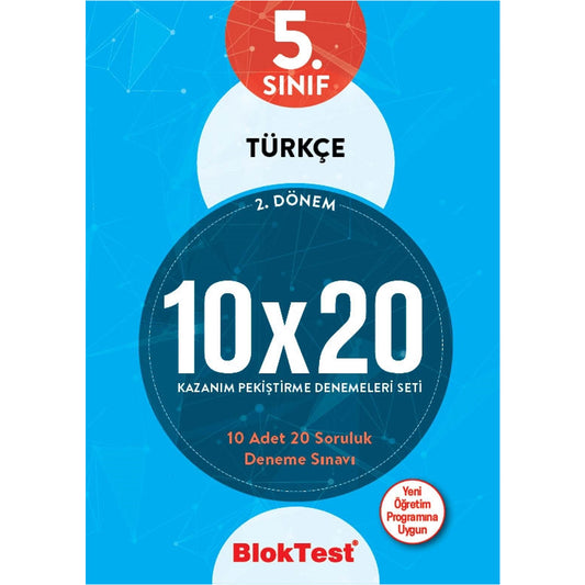 Tudem Yayınları 5. Sınıf Türkçe 10X20 Kazanım Denemeleri 2.Dönem
