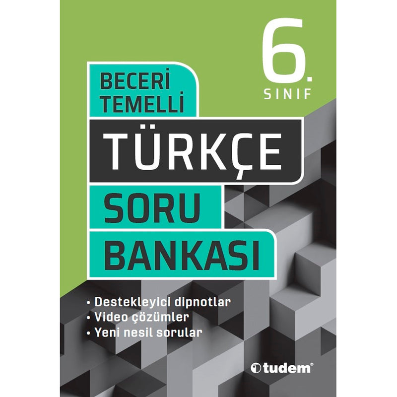 Tudem Yayınları 6. Sınıf Türkçe Beceri Temelli Soru Bankası