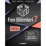 Tudem Yayınları 7. Sınıf Fen Bilimleri 3 Boyut Yeni Nesil Soruları