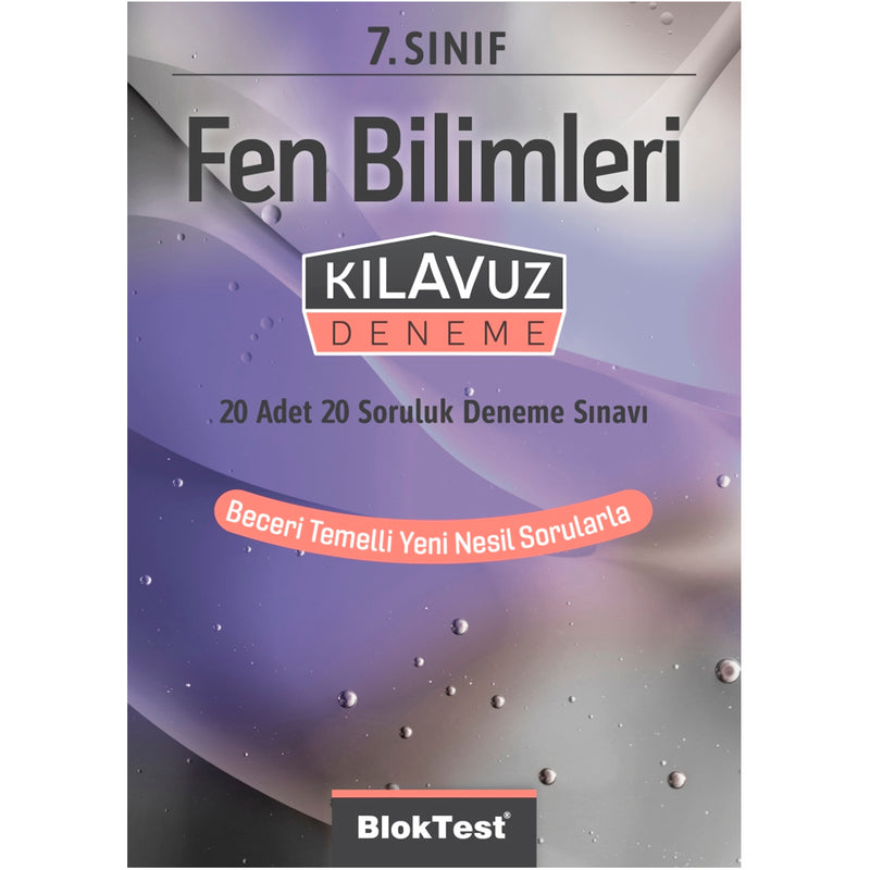 Tudem Yayınları 7. Sınıf Fen Bilimleri Kılavuz Deneme
