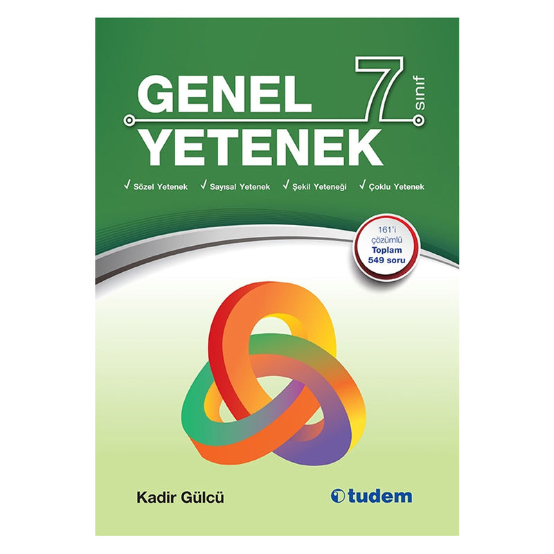 Tudem Yayınları 7.Sınıf Genel Yetenek Kitabı