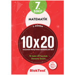 Tudem Yayınları 7. Sınıf Matematik 10x20 Kazanım Denemeleri 2.Dönem