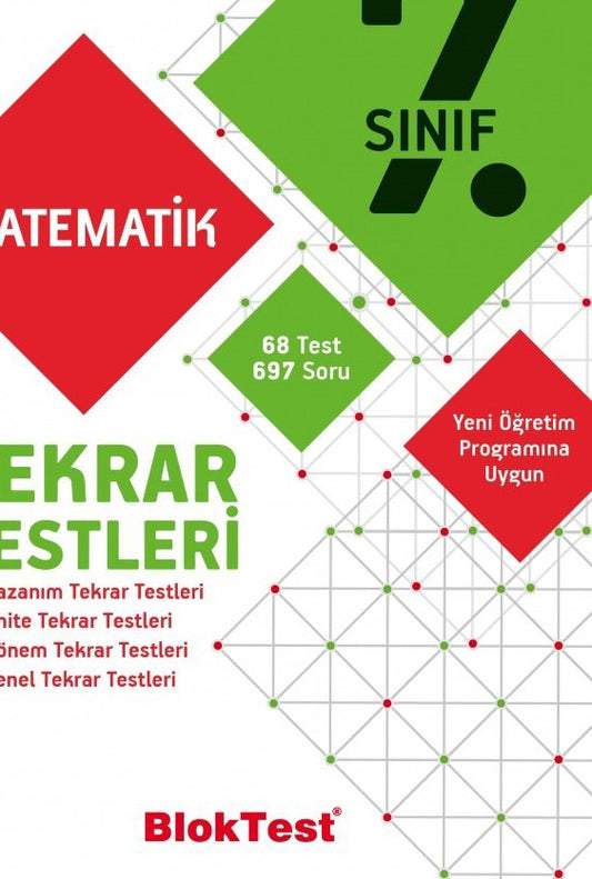 Tudem Yayınları 7. Sınıf Matematik Tekrar Testleri