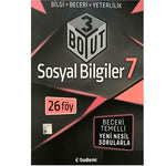 Tudem Yayınları 7. Sınıf Sosyal Bilgiler 3 Boyut Yeni Nesil Soruları