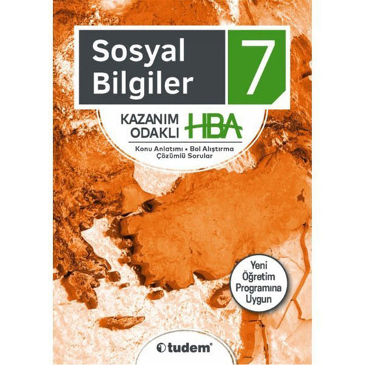 Tudem Yayınları 7. Sınıf Sosyal Bilgiler Kazanım Odaklı HBA