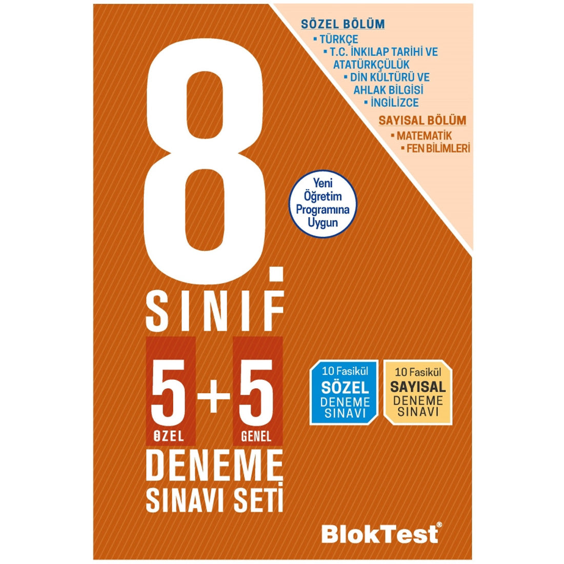 Tudem Yayınları 8. Sınıf 5+5 Deneme Sınavı Seti Bloktest