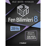 Tudem Yayınları 8. Sınıf Fen Bilimleri 3 Boyut Yeni Nesil Sorularla
